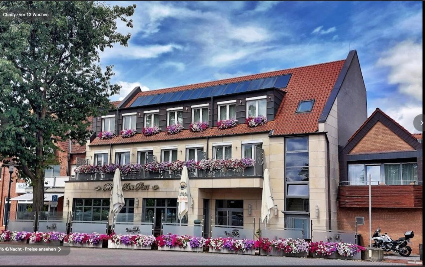 Hotel Zur Post Веттринген Экстерьер фото